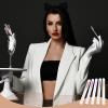 200 Pieces Mascara Wand Tube Set 100 Pcs Lash Spoolies for Eyelash Extensions 100 Pcs Diamond Empty Mascara Brush Disposable Colorful Eyebrow Applicator Makeup Tool, Mix Color (Lovely) view 3