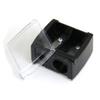 Pencil Sharpeners, Precision Cosmetic Pencil Sharpener for Eyebrow Eyeliner 2 Holes view 4