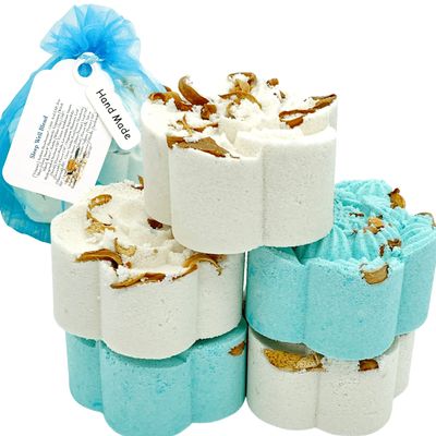SLEEP WELL EXTRA STRENGTH Shower Bombs w/Lavender, Neroli  Sleep Support Essential Oil Blend Aromatherapy Shower Steamers | Relaxing Mothers Day Gift Idea (No Bomb Bag Added)