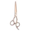 Saki Shears 5.5" Natsukashii Rose Gold Hair Cutting Scissors - Titanium Gold Polished Finish - Sharp Cutting Blades Crafted From Japanese Steel view 1