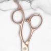 Saki Shears 5.5" Natsukashii Rose Gold Hair Cutting Scissors - Titanium Gold Polished Finish - Sharp Cutting Blades Crafted From Japanese Steel view 4