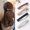 Vibibes Crystal Rhinestone Braided Barrettes Hair Clips Hair Accessories for Women Girls TS2034-Navy view 2