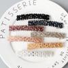 Vibibes Crystal Rhinestone Braided Barrettes Hair Clips Hair Accessories for Women Girls TS2034-Navy view 4