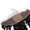 Sent Hair One Donor Top Grade 13x4 Silk Base Lace Frontal Human Hair with Baby Hair Deep Wave Brazilian Virgin Hair Closure Free Part Natural Color Bleached Knots 14 inch view 3