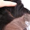 Sent Hair One Donor Top Grade 13x4 Silk Base Lace Frontal Human Hair with Baby Hair Deep Wave Brazilian Virgin Hair Closure Free Part Natural Color Bleached Knots 14 inch view 4