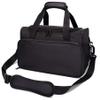 Barber Hairdressing Bag, for Solon Tools Bag Makeup Cosmetics Portable Handbag, Hair Stylist and Beauty Artist Travel Large Storage Bag(Black) view 1