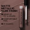 FOCALLURE Ultra Matte Liquid Lipstick,Longwear Rich Lip Colors,Easy to Create a Sexy Lips with High-grade Formula,Long Lasting Waterproof Lipstick Make Up,POTIERY view 2