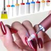 Homeet 10Pcs Ceramic Nail Drill Bits Attachments Professional Nail Cutter Bits Gel Nails Release Accessories Removal Gel Acrylic Cuticle Drill Bits for Manicure Pedicure view 2