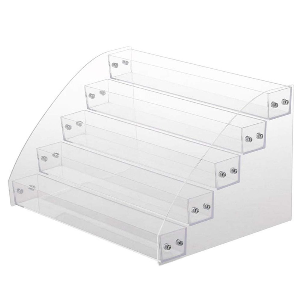 Diarypiece Acrylic Nail Polish Organiser,2-7 Tiers Tier Holder Essential Oil Shelves Display Rack Stand