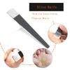 Watris Veiyi 4PCS Pedicure Knife Set, Ingrown Toenail Removal Kit, Pedicure Callus Shaver Tools, Professional Foot Scraper, Steel Foot Care for Dead Skin Corn Foot Remover Foot File Rasp (6.3in) view 3