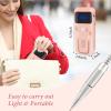 Electric Nail Drill, DELIFO Portable Nail Drill Professional 35000 RPM Nail File Machine Rechargeable Pedicure Acrylic Nails Polishing Tools with Bits LED Display for Home Salon Manicure view 3