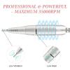 Electric Nail Drill, DELIFO Portable Nail Drill Professional 35000 RPM Nail File Machine Rechargeable Pedicure Acrylic Nails Polishing Tools with Bits LED Display for Home Salon Manicure view 4
