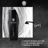 Mane Hair Building Fibers for Women & Men, for Fine & Thinning Hair, Thicker Fuller Looking Hairstyle, Conceal Bald Spots - Gray view 2