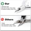 Moosec Toenail Clippers for Ingrown and Thick Toenails with Safety Lock Comfortble Wooden Handle Sturdy Toenail Clippers view 4
