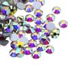 ECYC 1440 Pcs 4.8mm Flatback Crystal Rhinestones, Silver Nail Art Decoration Rhinestones Glitter Glass Gems Stones for DIY Crafts Nails Clothes Shoes Bags Decoration,Rainbow view 1