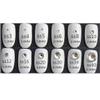 ECYC 1440 Pcs 2.8mm Flatback Crystal Rhinestones, Silver Nail Art Decoration Rhinestones Glitter Glass Gems Stones for DIY Crafts Nails Clothes Shoes Bags Decoration,Rainbow view 2