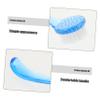 Artibetter Silicone Face Scrubber 4pcs Facial Cleansing Brush Face Scrubbers with Handle Exfoliating Facial Brush Soft Bristle Exfoliator Cleaner Brush for Wet or Dry Brushing Pore Scrubber view 3