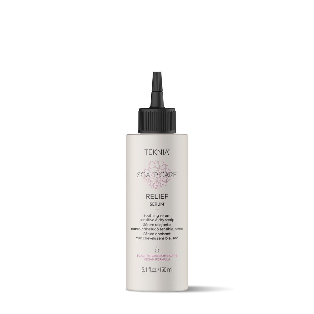 LAKM Teknia Scalp Care Relief Soothing Serum, Dry Scalp Serum, 5.1 Fl Oz