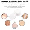 minkissy 10pcs Cotton Powder Puff for Loose Powder Makeup Soft and Comfortable Cosmetic Application Tool for Travel and Everyday Use view 2