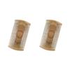 Beaupretty 2pcs Natural Sandalwood Hair Care Massage Comb Static Proximityk Hairdressing Tool view 1