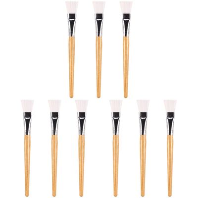 Beaupretty 9pcs Face Mask Brush for Skincare Application Ergonomic Design Mask Tool for Facial Treatments Lotion Easy to Clean and Reusable