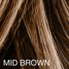 Mane Hair Building Fibers with a Seal and Shine finishing spray (Medium Brown) view 2