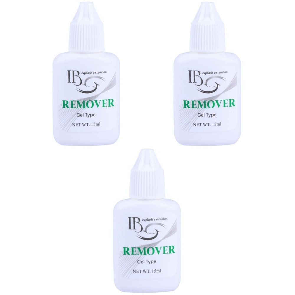 Beaupretty 3pcs Effortless Lash Extension Removal 15ml Bond Remover Cream for Eyelash Cluster Safe No Eye Irritation