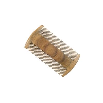 Beaupretty Hair Comb for Detangling and Scalp Massage -static Vintage Sandalwood Hairdressing Tool for Comfortable Grooming and Relaxation