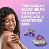 OGX Calming + Amethyst & Lavender Body Scrub & Wash, Gently Exfoliating, 19.5 fl oz view 3