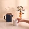 Good Citizen Coffee Co. - Ceramic Thumb Cup, Hot or Iced Drinks, Ergonomic Design, Hand Wash Recommended (Dusty Tan Blush, 10oz) view 2