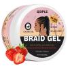 Braid Gel Good for Twist, Locs, Braids, Edge No Flake Extra Hold High Shine Braiding Gel & Edge Control, Loc Gel Long Lasting for Locks, Cornrows Smooths & Tames Frizz 8.8oz (Strawberry Flover) view 1