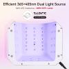 Makartt UV Nail Lamp: LED Light for Gel Polish 36W Nails Curing Dryer with 4 Timer Setting Display Auto Sensor, Professional Flash Cure Lamp for Salon & Home view 2