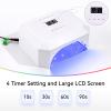 Makartt UV Nail Lamp: LED Light for Gel Polish 36W Nails Curing Dryer with 4 Timer Setting Display Auto Sensor, Professional Flash Cure Lamp for Salon & Home view 4