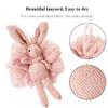 Kids Bath Loofah- 2 Pack Cute Animal Shaped Bath Luffa, Soft Mesh Pouf Shower Sponge Set for Baby & Toddler, Pink & Grey Reusable Travel lofa for Girls, Gentle Body Scrubber Wash for Women view 3
