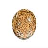 3" Animal Print Folding Makeup Round Compact Mirror view 1