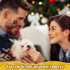 Jutom 30 Sheets 240 Pcs Dog Paw Glitter Tattoo Sticker Temporary Tattoos Dog Paw Body Tattoos for Women Girls Face Body Accessories(Fresh Color) view 4