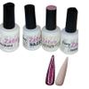 2 Color Dip Powder Starter Kit (#2 Blackberry Buckle NSB2 & French Pink DP118 Professional Liquids) view 1