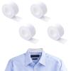 4 Roll Disposable Collar Protector Sweat Pads, Self-Adhesive Neck Liner Pads Comfortable Shirt Collar Protector Sweat Pads Collar Protector Hat Sweat Liner Against Sweat Stains view 1