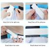 4 Roll Disposable Collar Protector Sweat Pads, Self-Adhesive Neck Liner Pads Comfortable Shirt Collar Protector Sweat Pads Collar Protector Hat Sweat Liner Against Sweat Stains view 3