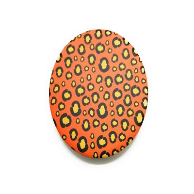 3" Animal Print Folding Makeup Round Compact Mirror