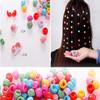 BBRATS 50 PCS Lot Mini Hair Claw Clips For Women Girls Candy Color Plastic Hairpins Hair Braids Maker Beads Hair Accessories view 2