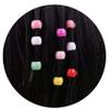 BBRATS 50 PCS Lot Mini Hair Claw Clips For Women Girls Candy Color Plastic Hairpins Hair Braids Maker Beads Hair Accessories view 3