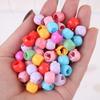 BBRATS 50 PCS Lot Mini Hair Claw Clips For Women Girls Candy Color Plastic Hairpins Hair Braids Maker Beads Hair Accessories view 4