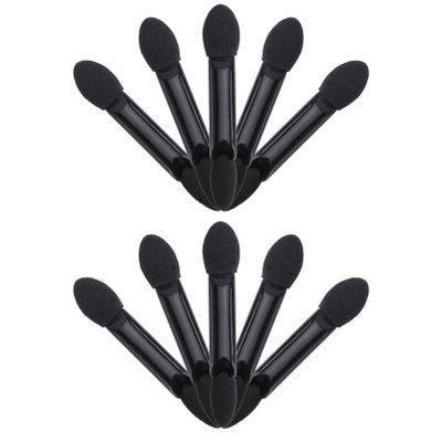 Beaupretty 10pcs Dual Sided Eyeshadow Brush Sponge Applicator Set Disposable Makeup Tool Kit