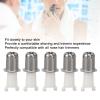 10pcs Universal Nose Hair Trimmer Head,Nose Trimmer Head, Accurate Shaving Universal Replacement Clipper Blade Heads, for Men And Women, Universal Nose Hair Clipper Head, for Eyebrow & Facial Hair view 4