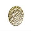 3" Animal Print Folding Makeup Round Compact Mirror view 1