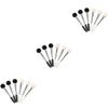 minkissy 18pcs Dual-end Makeup Brush Eyelash Mascara Applicator Eyebrow Sponge Brush view 1