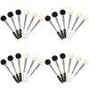 minkissy 24pcs Makeup Sponge Eyebrow Brush Double-ended Makeup Applicators for Mascara Concealer Foundation view 1