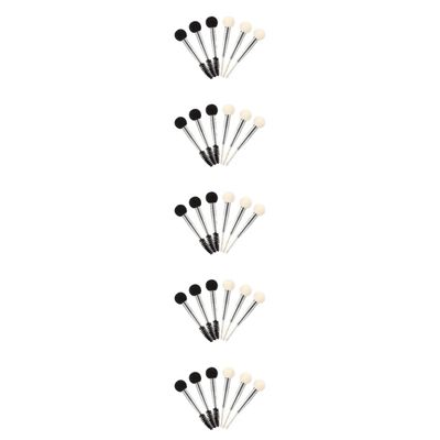 FRCOLOR 30pcs Makeup Brush Face Makeup Sponges Lash Applicator Tool Eyelash Brush Kit