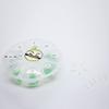 6D Color Lashes, 1000 Premade Volume Fans, Eyelash Extension. Handmade! (D Curl, Green) view 1